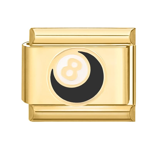 Moon Italian Charm Gold