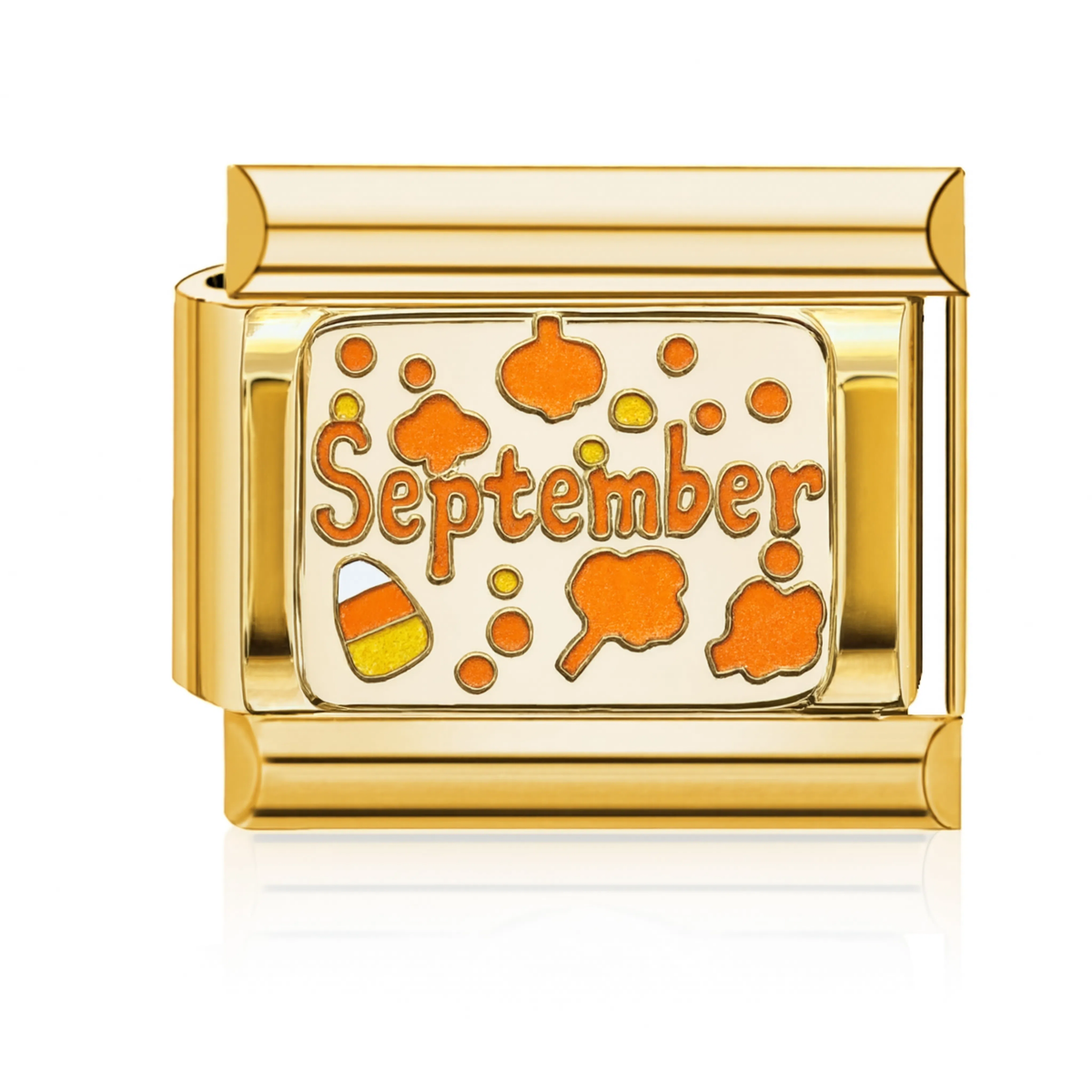September Italian Charm Silver