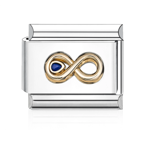 Infinity Italian Charm Silver