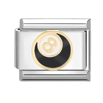 Moon Italian Charm Silver
