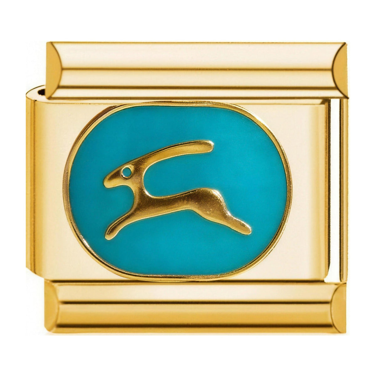 Aries Italian charm in gold - Barcelona souvenir