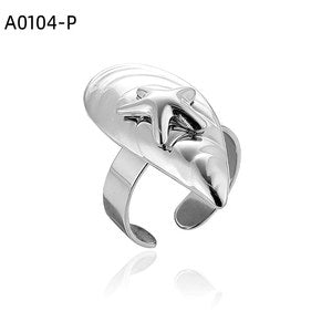 Pave Heart Ring