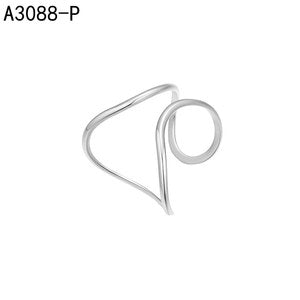Sculpted Wave Ring