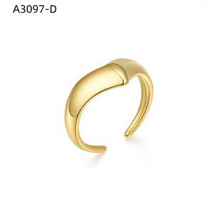 Ridged Band Ring