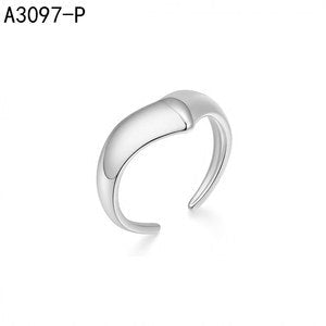 Ridged Band Ring