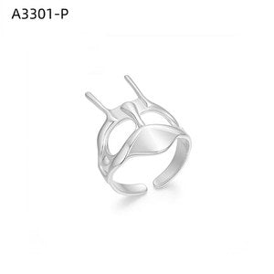 Fluted Dome Ring