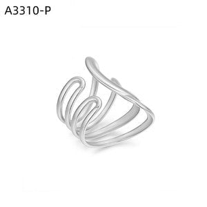 Waved Edge Ring