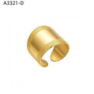 Interlocked Band Ring