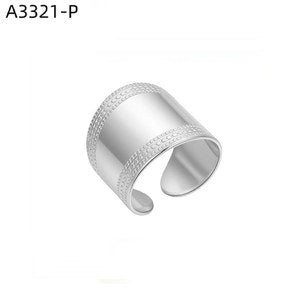 Interlocked Band Ring