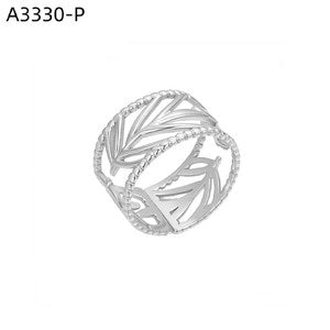 Grooved Band Ring