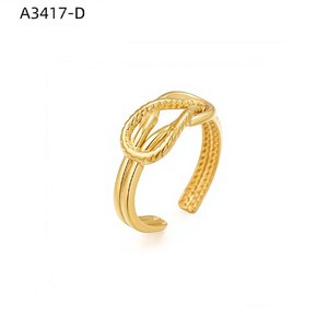 Waved Signet Ring