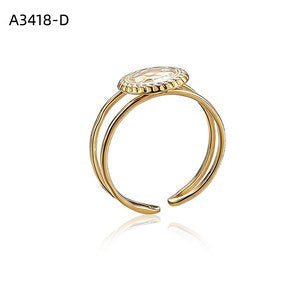 Curved Rope Ring