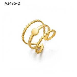 Slim Signet Two Ring