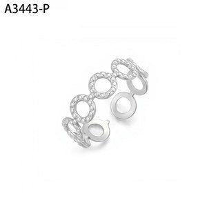 Curled Bar Ring