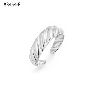 Curled Wave Two Ring