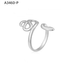 Curved Signet Ring