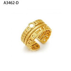 Curved Bar Three Ring