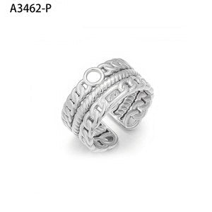 Curved Bar Three Ring