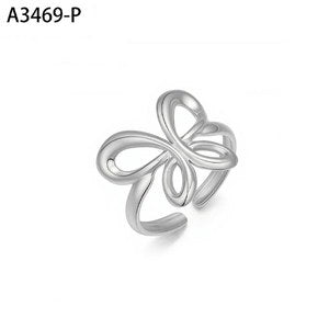 Curled Signet Two Ring