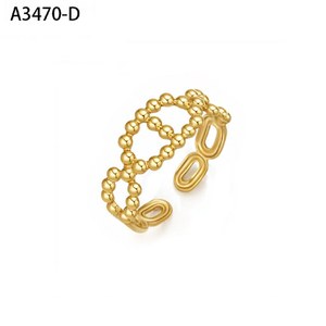 Petite Wave Two Ring