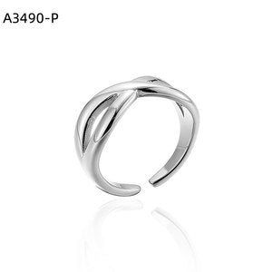Beaded Wave Ring