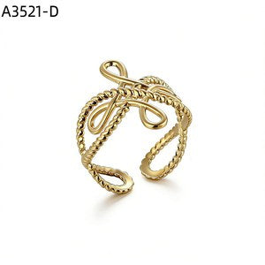 Ridged Signet Ring