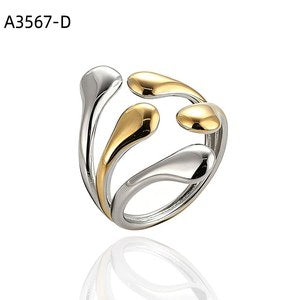 Beaded Bar Ring
