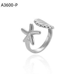 Slim Signet Two Ring