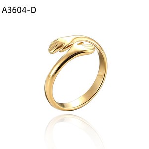 Open Petal Two Ring