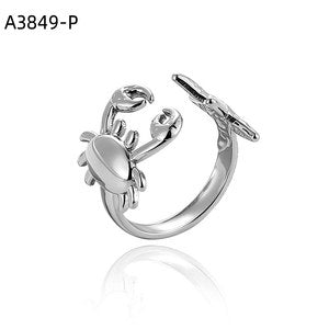 Twisted Bar Ring