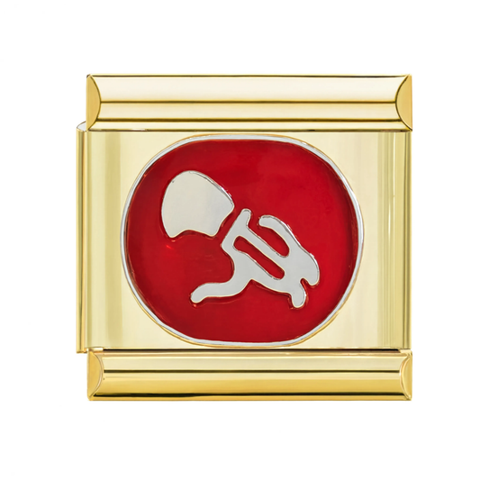 Aquarius Zodiac Charm Gold HD