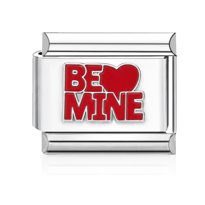 Be Mine Italian Charm - Silver