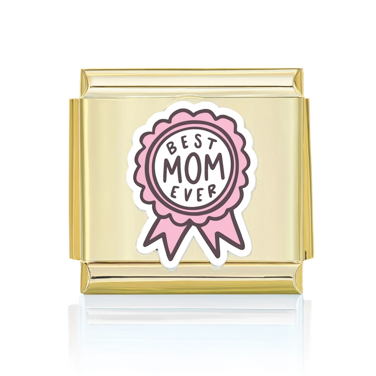 Best Mom Ever Charm Gold HD v2