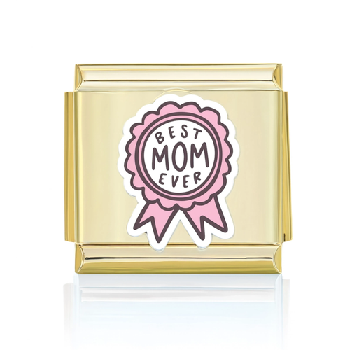 Best Mom Ever Charm Gold HD v2