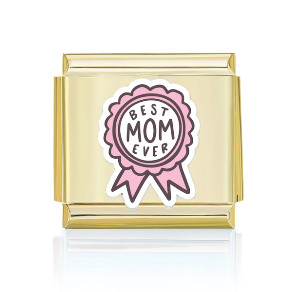 Best Mom Ever Charm Gold HD v2