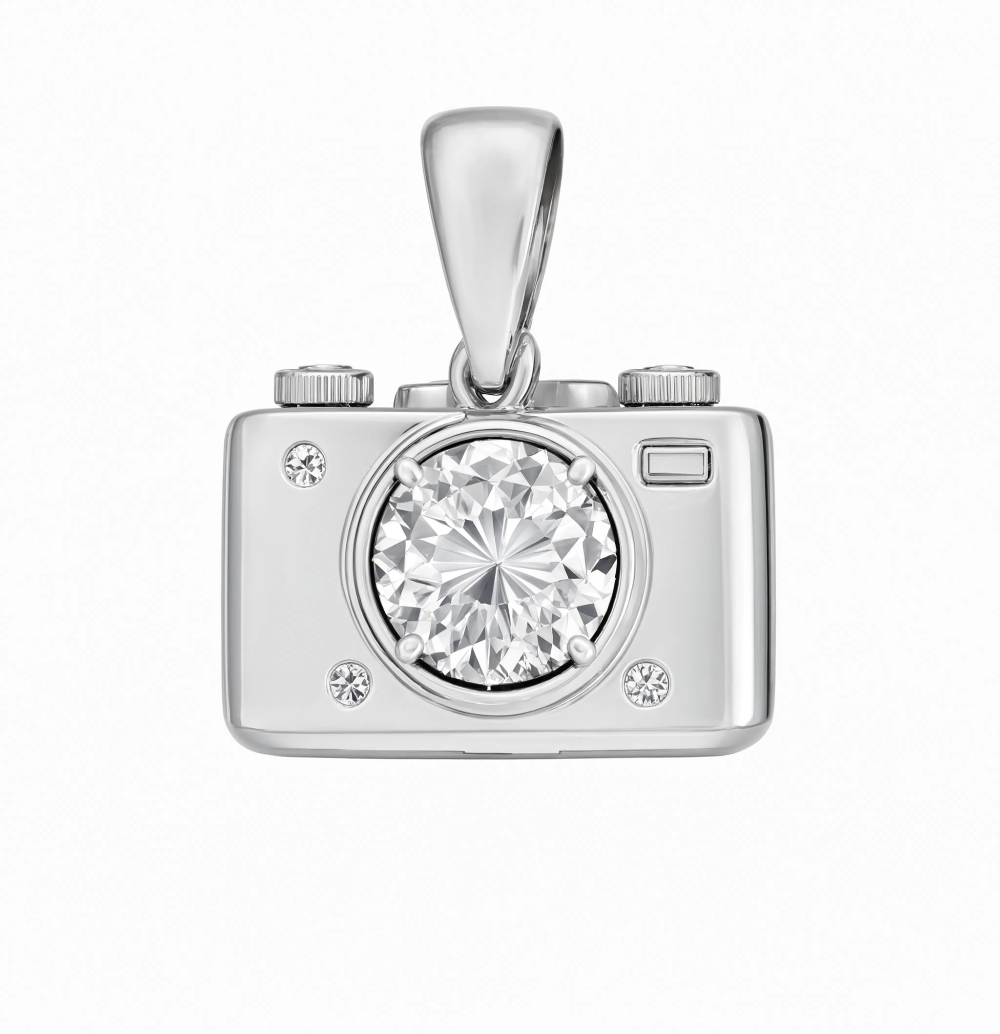 Camera Charm Silver — product view