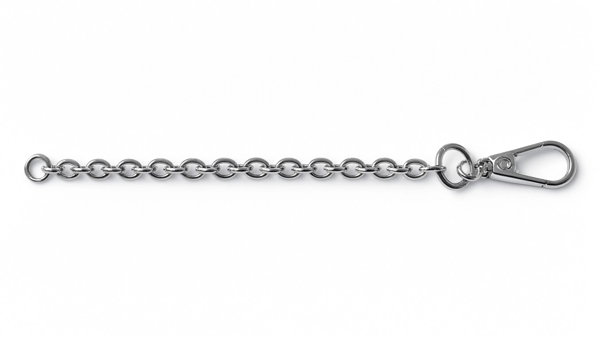 Cable chain keychain