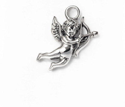 Cherub Angel Charm Silver — product view