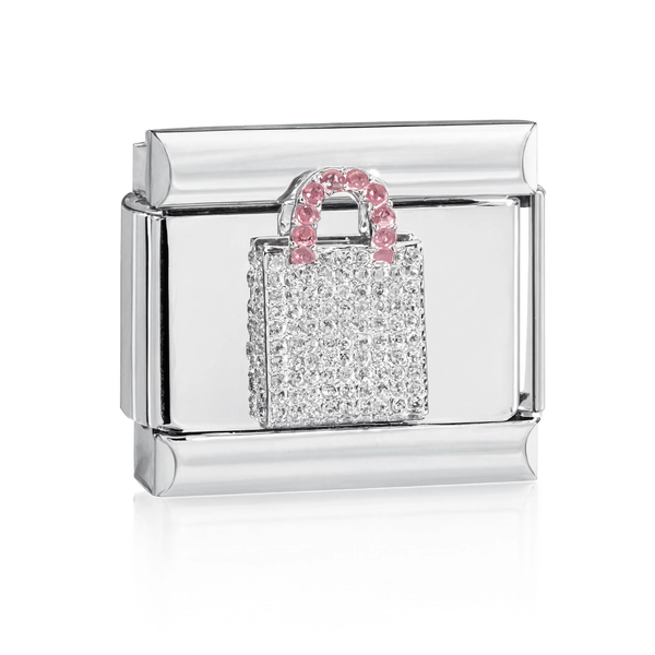 Crystal Shopping Bag Charm HD