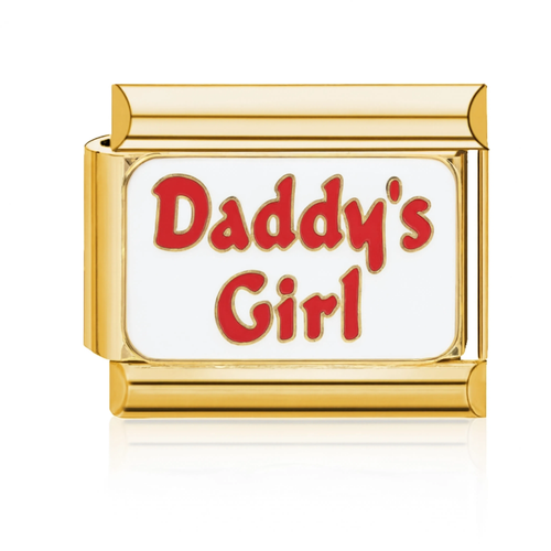 Daddy's Girl Charm HD Gold
