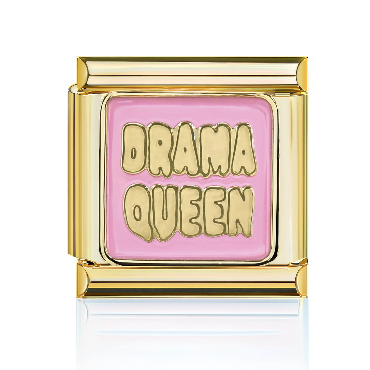Drama Queen Gold Text Gold