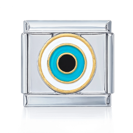 Evil Eye Gold Ring