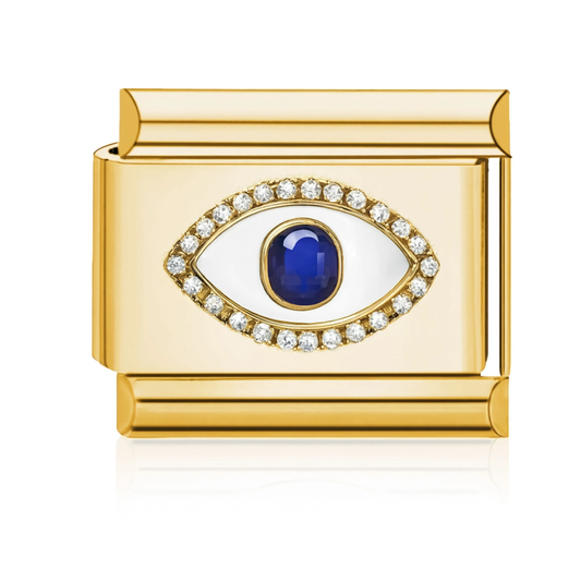 Evil Eye Italian Charm - Gold