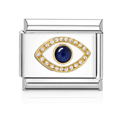 Evil Eye Italian Charm - Silver