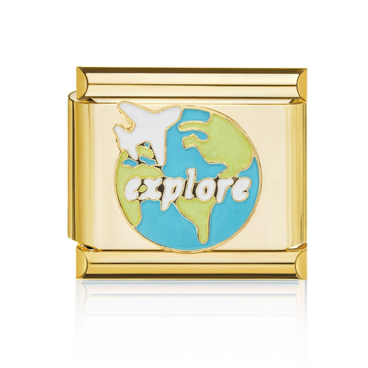 Explore Globe Charm HD