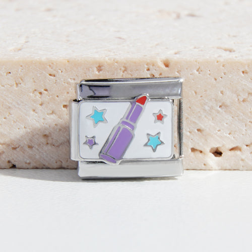 Lipstick & Stars Italian Charm