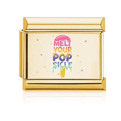Melt Your Popsicle Italian Charm Gold