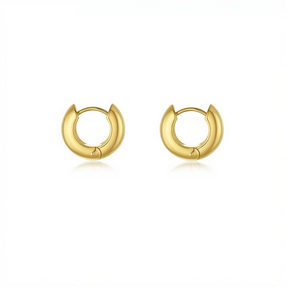 Beaded Hoop Earring