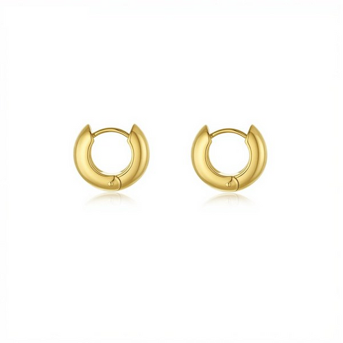 Beaded Hoop Earring