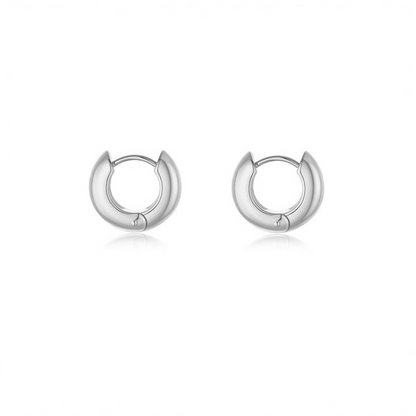Beaded Hoop Earring